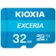 Micro SD Memory Card with Adaptor Kioxia Exceria UHS-I Class 10 Blue