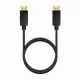 Cable DisplayPort Aisens A124-0738 Negro 1 m 4K Ultra HD