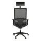 Office Chair with Headrest Horna  P&C BALI200 Navy Blue