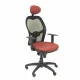 Office Chair with Headrest Jorquera malla P&C NSPGRAC Maroon