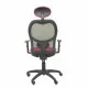 Office Chair with Headrest Jorquera malla P&C SNSPRSC Pink
