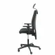 Silla de Oficina con Cabecero Lezuza P&C Negro