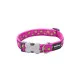 Collar para Perro Red Dingo STYLE STARS LIME ON HOT PINK 31-47 cm