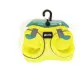 Arnés para Perro Gloria Air Mesh Trek Star Ajustable Amarillo L (33,4-35 cm)