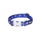 Collar para Perro Red Dingo STYLE LIGHTNING Azul marino