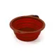 Comedero Plegable para Mascotas Gloria Rojo Silicona Aluminio 550 ml