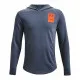 Sudadera Infantil Under Armour  Rival Terry Azul
