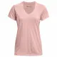 Camiseta Deportiva de Manga Corta Under Armour Tech SSV Rosa