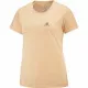 Camiseta de Manga Corta Mujer Salomon Cross Rebel Amarillo