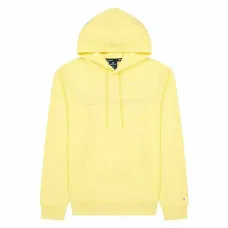 Hoodie Champion Script Logo Hoodie M Yellow