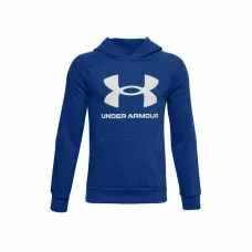 Sudadera con Capucha Niño Under Armour Rival Fleece Azul