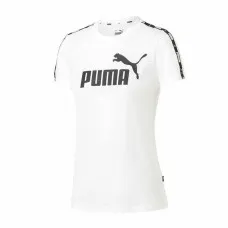 Camiseta Deportiva de Manga Corta Puma Power Tee W Blanco
