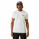 Camiseta Deportiva de Manga Corta New Era LA Lakers NBA Blanco
