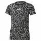 Short-sleeve Sports T-shirt Puma Alpha AOP Black