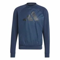 Men’s Sweatshirt without Hood Adidas Fabric Block