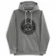 Sudadera con Capucha Hombre Vans Big Chest Lock Up Gris claro