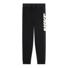Pantalón Largo Deportivo Nike Fleece Negro Niños