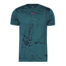 Camiseta Deportiva de Manga Corta Reebok Workout Ready Gris oscuro