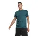 Camiseta Deportiva de Manga Corta Reebok Workout Ready Gris oscuro