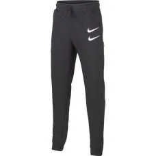 Pantalón Largo Deportivo Nike Swoosh Niños Negro
