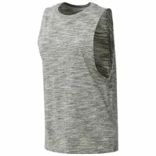 Tank Top Women Reebok Marble Muscle Light grey