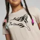 Camiseta de Manga Corta Infantil Puma Beige