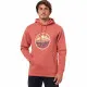 Sudadera con Capucha Hombre Rip Curl Down The Line Salmón