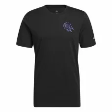 Camiseta de Manga Corta Hombre Adidas Avatar James Harden Graphic Negro