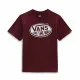 Camiseta de Manga Corta Niño Vans Classic OTW Rojo Oscuro