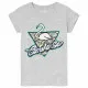 Child's Short Sleeve T-Shirt Converse Flamingo Light grey