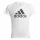 Camiseta de Manga Corta Infantil Adidas Designed To Move Blanco