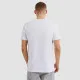 Camiseta de Manga Corta Hombre Ellesse Canaletto Blanco