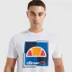 Camiseta de Manga Corta Hombre Ellesse Michaelo Blanco