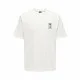 Men’s Short Sleeve T-Shirt Only & Sons Onskace Rlx White