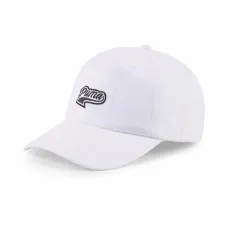Gorra Deportiva Puma Script Logo Blanco Multicolor Talla única