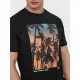 Men’s Short Sleeve T-Shirt Only & Sons Onskolton Reg Beach Black