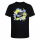 Camiseta de Manga Corta Infantil Nike Sport Splash  Negro