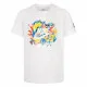 Child's Short Sleeve T-Shirt Nike Sport Splash  White