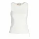 Camiseta de Tirantes Mujer Jack & Jones Jxdahlia Top Knit Blanco