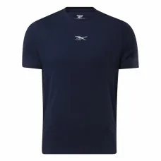 Camiseta de Manga Corta Hombre Reebok GS Tailgate Team Azul oscuro