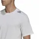 Camiseta de Manga Corta Hombre Adidas D4T Blanco