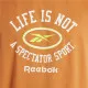 Men’s Short Sleeve T-Shirt Reebok Graphic Series Orange