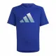 Camiseta de Manga Corta Infantil Adidas Icons Aeroready Azul