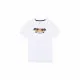 Camiseta de Manga Corta Infantil Jack & Jones Jjsummer Smu Vibe Tee Blanco