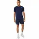 Camiseta de Manga Corta Hombre Asics Court Azul marino Tenis