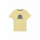 Camiseta de Manga Corta Infantil Jack & Jones Jjsummer Smu Vibe Tee Amarillo