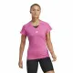 Camiseta de Manga Corta Mujer Adidas Essentials Rosa Lila
