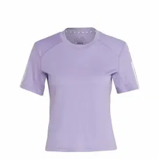 Camiseta de Manga Corta Mujer Adidas Essentials Ciruela Lila
