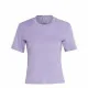 Camiseta de Manga Corta Mujer Adidas Essentials Ciruela Lila