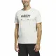 Camiseta de Manga Corta Hombre Adidas Lounge Blanco